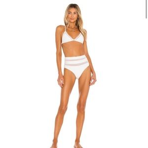 Lovers + Friends Never Worn White Bikini